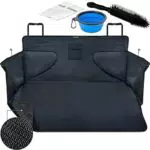 smartpeas Kofferraumdecke Für Hunde XXL Kofferraumschutz Für Jedes Auto Anti-Rutschbeschichtung Robuste Hundedecke Mit Seitenschutz 185 * 105 * 36 cm