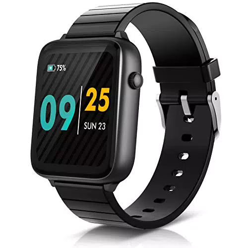 SmartWatch 1.54'', Fitness Armbanduhr mit Pulsuhr Fitness Tracker IP68