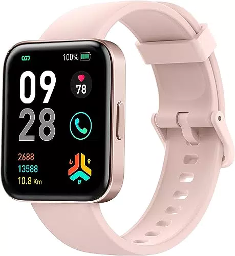 Smartwatch, 14 Tage Akkulaufzeit, 1.83" Damen mit 5ATM Wasserdichte