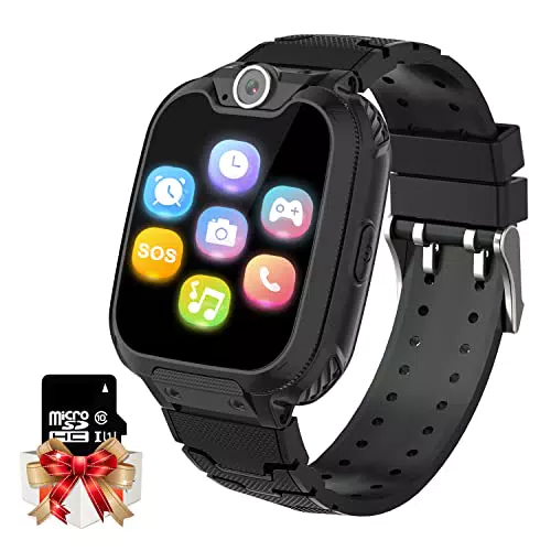Smartwatch für Kinder, Musik Kinder Smartwatch Uhr Telefon mit SOS Anruf