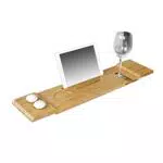 SoBuy FRG104-N 70cm Lang- Schöne Badewannenablage, Badewannenbrett