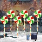 Solar-Weihnachts-Pfad-Licht, Candy Solar Lollipop Lights