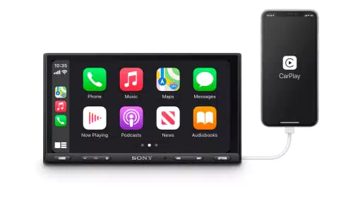 Sony XAV-AX5650 ohne DAB+ Antenne, Kapazitiver Touchscreen