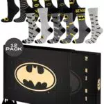 soxo DC Comics Batman Adventskalender Socken Herren Weihnachten Geschenke Für Männer 12 Paar 40-45