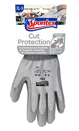 Spontex Cut Protection Arbeitshandschuhe mit hohem Schnittschutz