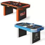 Sportime LED-Airhockey-Tisch 5, 5 ft, LED Pucks und Pusher