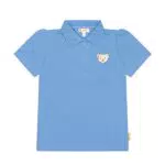 Steiff Mädchen Poloshirt Kurzarm Polohemd, Ultramarine