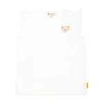 Steiff Mädchen T-shirt Kurzarm T Shirt, Bright White
