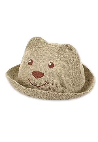 Sterntaler Baby Jungen Hut Baby Strohhut Bär - Baby Hut
