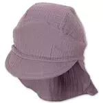 Sterntaler Baby Mädchen Schirmmütze Baby Schirmmütze Nackenschutz uni - Schirmmütze Baby