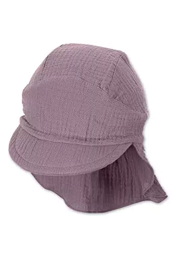 Sterntaler Baby Mädchen Schirmmütze Baby Schirmmütze Nackenschutz uni - Schirmmütze Baby