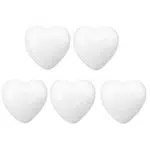 STOBOK Styroporform Herz Form Schaum Modellieren zum DIY Bemalen Handwerk Basteln Blumengestecke Geschenk Dekoration 8