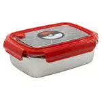 Stor Pokemon Sandwichmacher, rechteckig, Edelstahl, 1020 ml