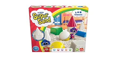 Super Sand 383324.008 Magic Sand Goliath Classic-magischer Sandburgen im Kinderzimmer-Empfohlen ab 4 Jahren
