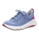 Superfit Mädchen Melody Sneaker, Blau 8000