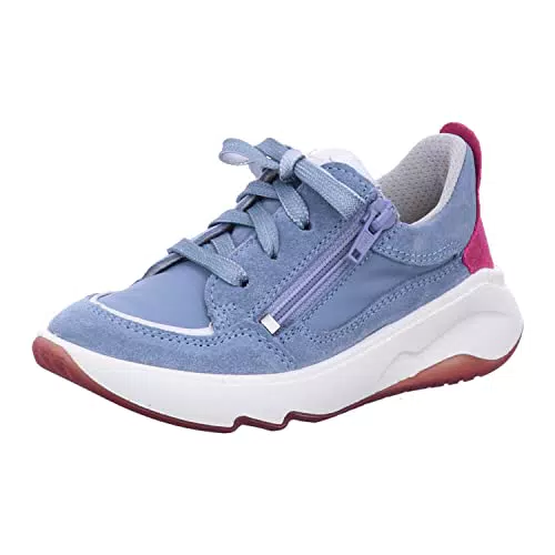 Superfit Mädchen Melody Sneaker, Blau 8000