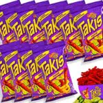 Takis Chips Fuego Chips Box - je 56g - Chips Grosspackung Chips scharf