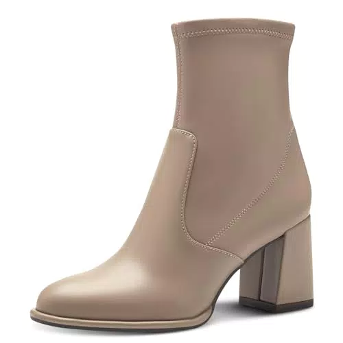 Tamaris Damen 1-1-25357-41 Stiefelette, Taupe