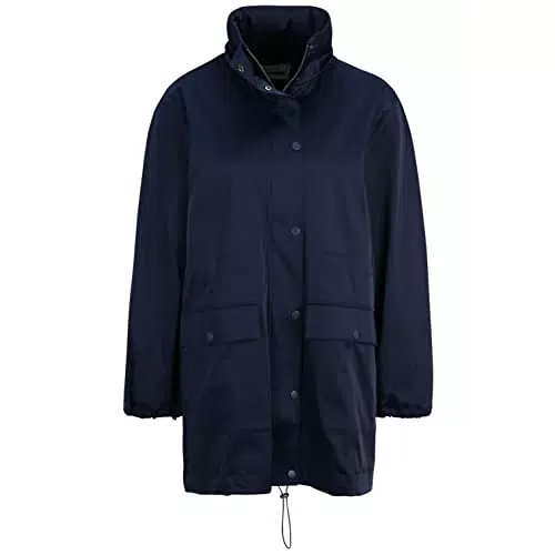 Tamaris Damen Sommer Parka ASSEN Blau 36