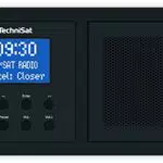 TechniSat DIGITRADIO UP 1 - DAB+ Unterputzradio zur Anbringung in jeder Doppel Unterputzdose schwarz