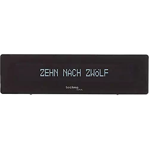 Technoline Digitale Uhr WT 435 mit Uhrzeitanzeige in Worten