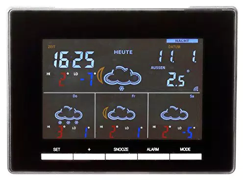 Technoline WD 4027 Wetterstation Wettervorhersage für 4 Tage