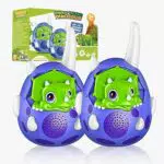 Tesoyzii Dinosaurier Walkie Talkie Kinder, Spielzeug ab 3 4 5 6 7 8 9 10 Jahre Junge Walki Talki Geschenk Junge 3-10 Jahre Outdoor Spiele für Kinder Geburtstagsgeschenke für Kinder Geschenkideen