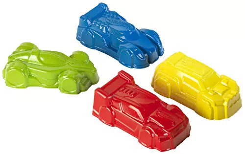Theo Klein 2436 Hot Wheels Auto Sand-Förmchen, Sandkasten-Set für Autofans