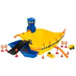 Theo Klein 3248 Cat - Sandbaustelle Mega I Sand- und Wasserbecken I Inkl. Kipper