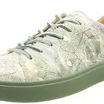 THINK! Herren Stone chromfrei gegerbte nachhaltige Wechselfußbett Schnürhalbschuhe
