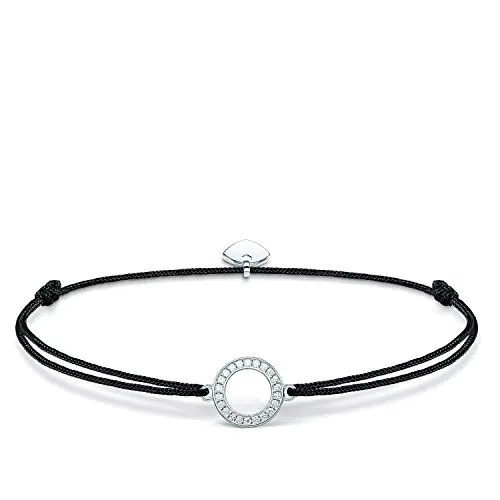 Thomas Sabo Damen Armband Little Secret Kreis Zirkonia 925 Sterling Silber LS010-401-11-L20v