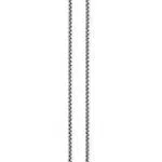 THOMAS SABO Unisex Medaille Kette Vintage schwarz 925 Sterling Silber geschwärzt KE1998-508-11