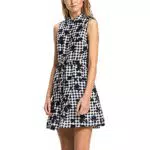 Tommy Hilfiger Damen Kleid Hillary Dress Ns, Blau, 42