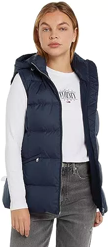 Tommy Hilfiger Damen Weste Recycled Down Steppweste