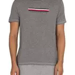 Tommy Hilfiger Herren Cn Ss Tee S/S T-Shirts, Medium Grey Heather