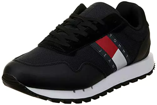 Tommy Jeans Herren Runner Sneaker Retro Sportschuhe