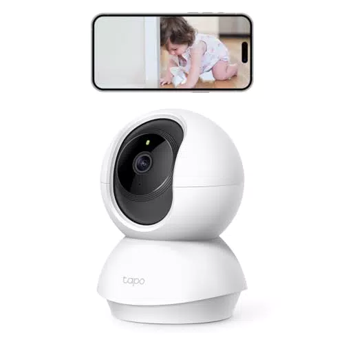 Topiky Indoor Überwachungskamera - 360° WLAN Kamera Mit APP Steuerung