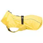 TRIXIE Regenmantel Vimy für Hunde L gelb Hunde-Regenjacke mit reflektierenden Elementen für mehr Sicherheit im Dunkeln bequem & verstellbar - 7977