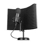 Trust Gaming Mikrofon mit Schaumstoff-Reflektor GXT 259 Rudox - USB Studio Microphone mit Isolationsschutz