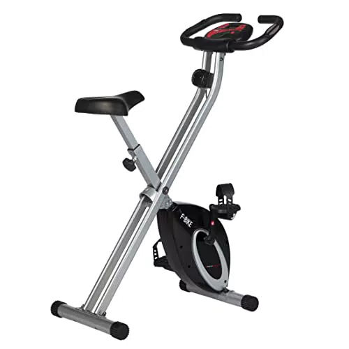Ultrasport F-Bike, F-Rider Basics, Fahrradtrainer, Fitnessfahrrad LCD Trainingscomputer