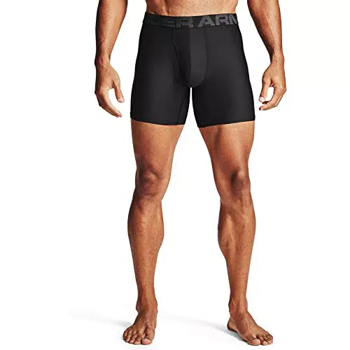 Under Armour Herren Tech 6in 2 Pack, schnelltrocknende Boxershorts