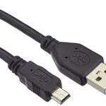 USB 2.0 Mini Kabel, USB-A Stecker-Mini USB-B Stecker
