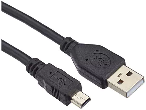 USB 2.0 Mini Kabel, USB-A Stecker-Mini USB-B Stecker