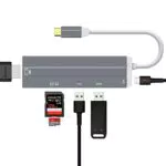 USB C Hub mit 4K HDMI 6-in-1 Adapter - Daffodil HUB05 - PD Port