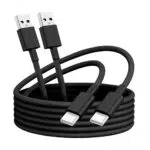 USB C Kabel, ladekabel USB C Schnellladung und Synchronisierungskabel USB C für Samsung S10/S9/S8te 10te 9