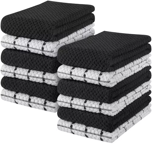 Utopia Towels - 12er Pack Geschirrtücher Küchentücher