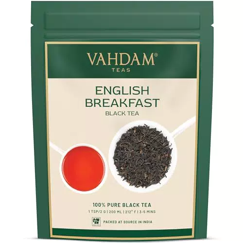 VAHDAM, Originales Englisches Frühstück mit schwarzen Teeblättern 340g STRONG