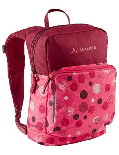VAUDE Kinderrucksack Minnie für Jungen & Mädchen, komfortabler Wanderrucksack Kinder 10 L in Pink