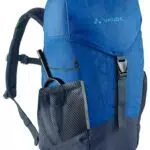 VAUDE Kinderrucksack Skovi für Jungen & Mädchen, komfortabler Wanderrucksack Kinder 10 L in blau