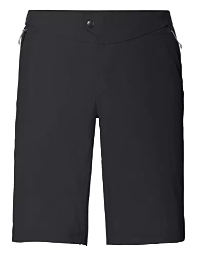 VAUDE Mens Kuro Shorts, Black Uni, X